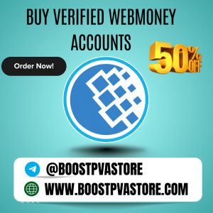 Buy verified WebMoney accounts