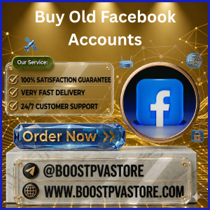 Buy Old Facebook Accounts